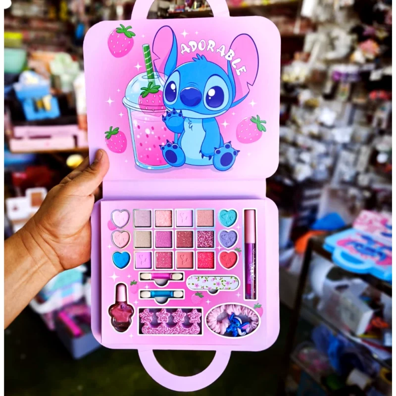 KIT GRANDE DE MAQUILLAJES STITCH SUPER SURTIDO