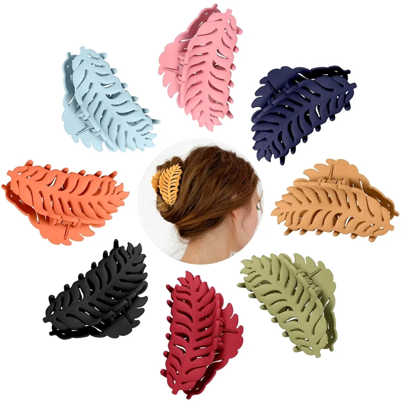 BROCHE PINZAS GRANDE ANTIDESLIZANTES PARA EL CABELLO