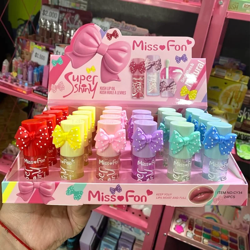 LIP GLOSS BRILLO LABIAL CON MOÑO SUPER SHINY