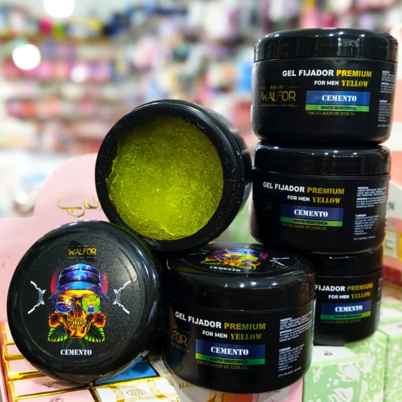GEL FIJADOR PREMIUM CEMENTO YELLOW FOR MEN