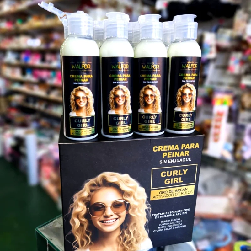 CREMA PARA PEINAR SIN ENJUAGUE CURLY GIRL ORO DE ARGAN