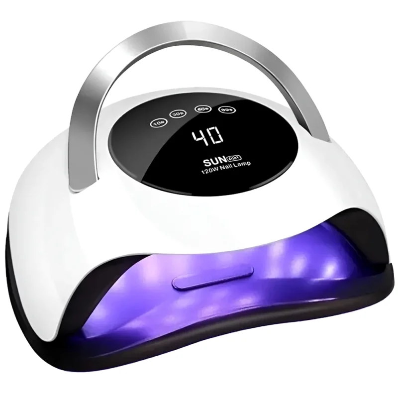 CABINA SECADOR DE UÑAS LED UV 120W 36 LED SUN ULTRAVIOLETA DIGITAL