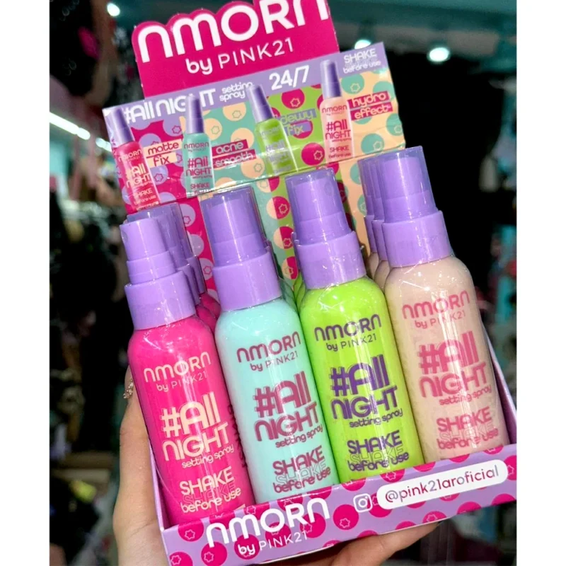 SPRAY FIJADOR DE MAQUILLAJE ALL NIGHT DE 4 VARIANTES